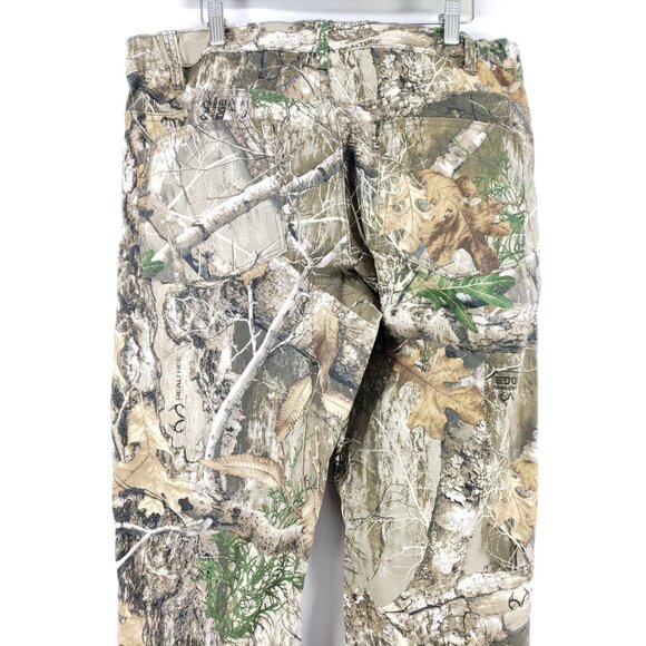 Realtree Mens Camouflage Hunting Pants Size M (32-34) Twill Fabric Full Leg - Picture 4 of 10